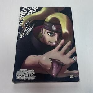 Naruto Shippuden DVD Boxset 2 Season One Original & Uncut 3 DVD set